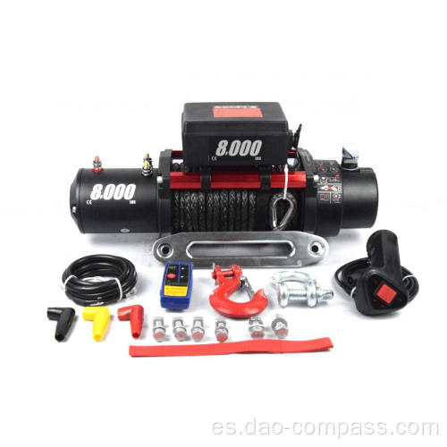 8000lbs 4 WD cabrestantes para camiones 12 v